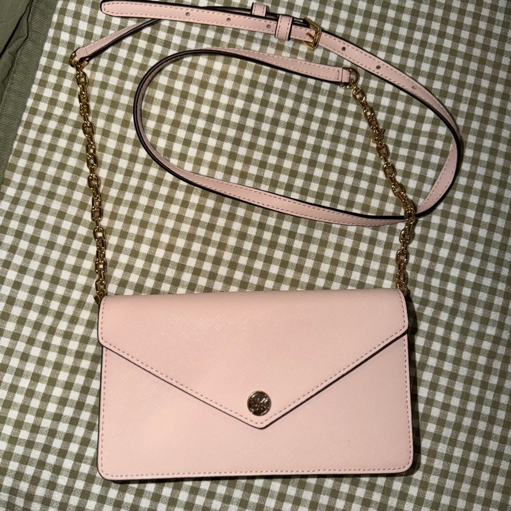 MK Pink Crossbody Bag